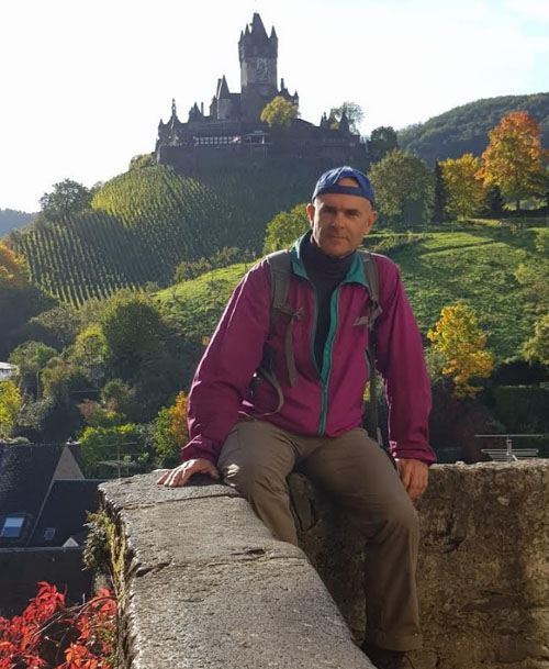 † Jan Nobbe heeft veel routes bedacht in het land van Herve, Ardennen en Eifel. Bedankt Jan!